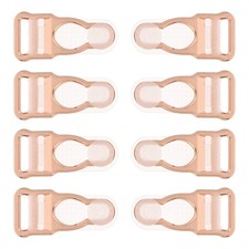 8 Pcs Alloy Bra Buckle DIY Clothing Replacement Garter Belt Hooks