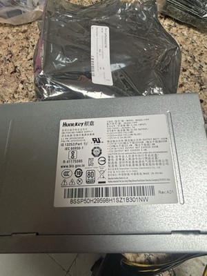 Original 500W PSU Lenovo ThinkStation M90t P340 P350 10Pin HK600-11PP 5P50V03181
