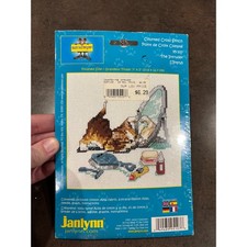 2001 The Intruder Cat Janlynn Cross Stitch Kit 95-107