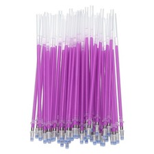 0.8mm Gel Pens Refills, 48 Pack Sparkle Metallic Ink Bold Point, Purple