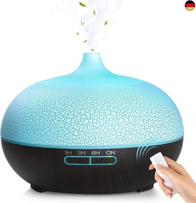 Aroma Diffuser für Duftöle,GeeRic 550ml Ultraschall Luftbefeuchter Diffusor für 
