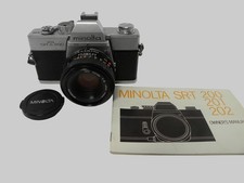 Minolta SRT200 35mm SLR w/MD 50mm f2