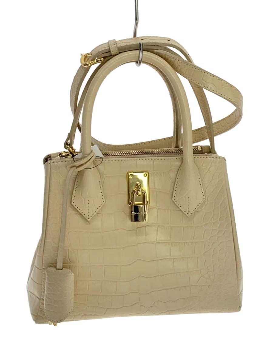Samantha Thavasa Handbag Leather BEG