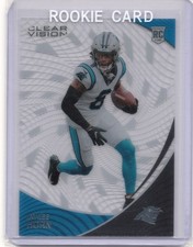 2021 Chronicles Clear Vision Jaycee Horn Rookie Card