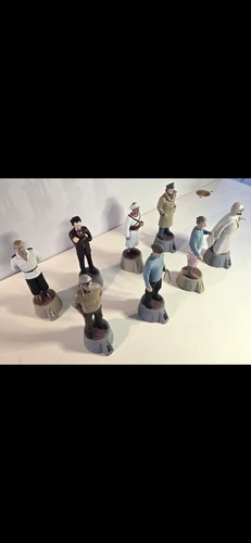 🎯 Official Moulinsart Tintin Chess Collection – Lot of 8 figures ©2012,  - Photo 3 sur 5