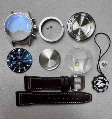 DIY For 3777 Pilot Case Fit 7750 SW500 Movement 43*15mm