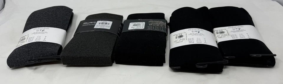 Lote de 5 Medias Nuevas Ann Taylor Talla S Negro Gris Foto 4 de 4