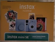 Fujifilm instax mini SE Instant Camera Bundle Blue