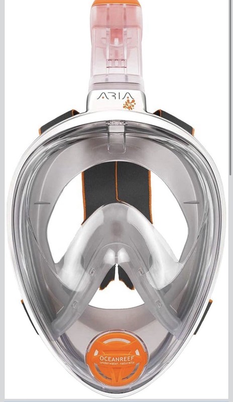 Used Ocean Reef Junior Full-Face Snorkeling Mask
