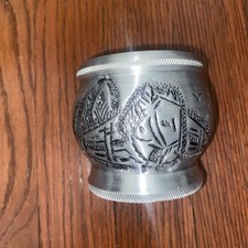 Handcrafted Yerba Mate Cup With Horse Engraving