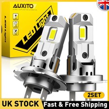 4X H7 CANBUS LED Headlight Kit Low Bulbs Beam Power High 6500K Xenon White