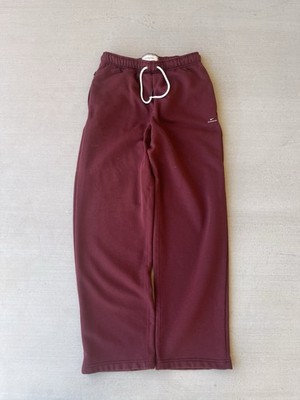 Nike Solo Swoosh Men s baggy Fleece Sweatpants Small Burgundy (bought for $90)