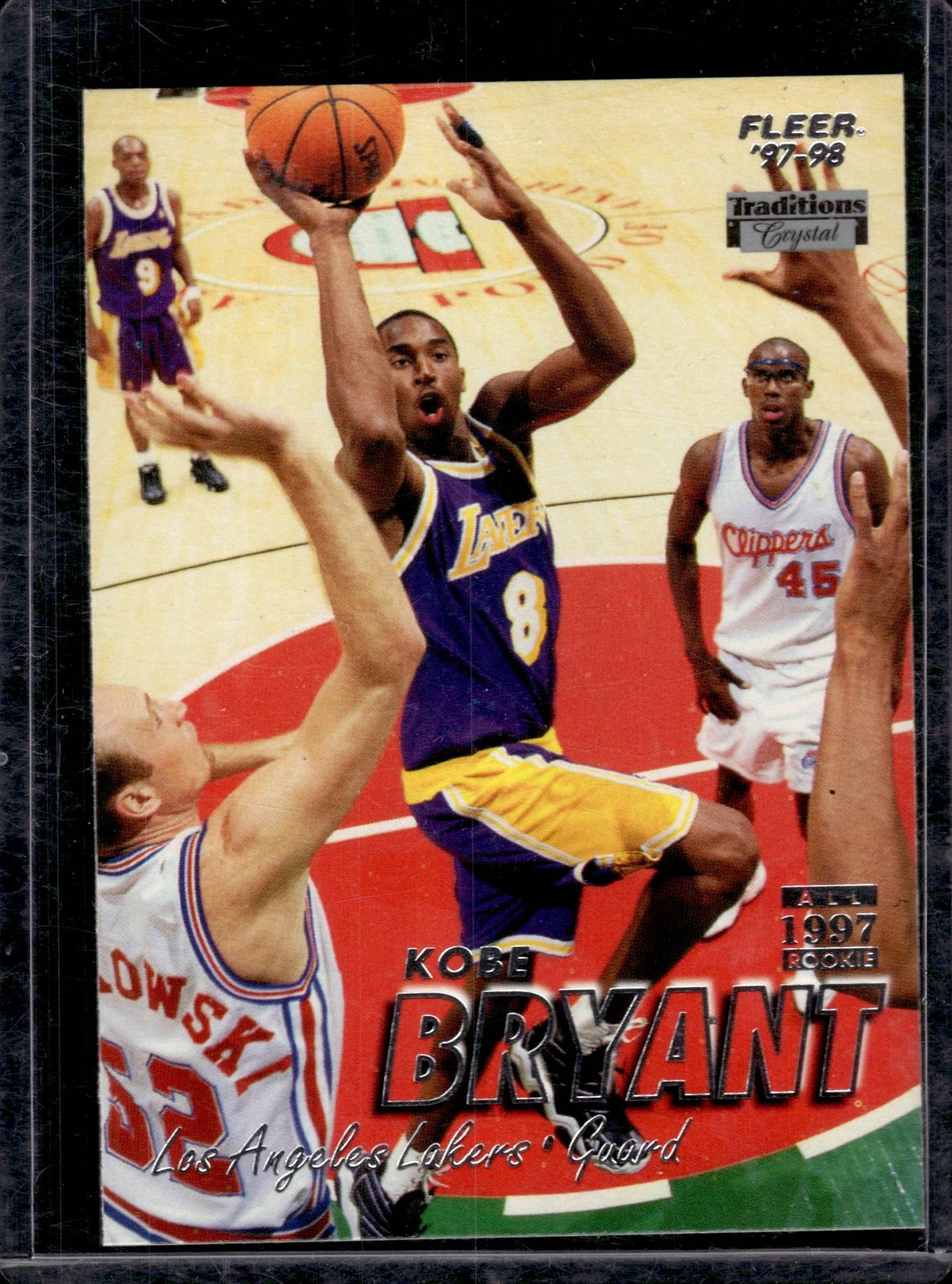 1997 Fleer Kobe Bryant #50 Traditions Crystal