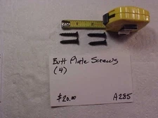 Item# A285 - Butt Plate Screws (4)