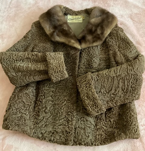 Vintage Fur Astrakhan Persian