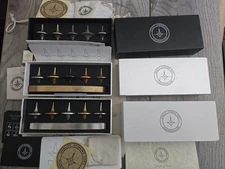 FOREVERSPIN Quality Spinning Tops Large 15 Piece Set, Various Metals, Nice Lot