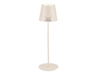 Sansibar Tischleuchte Akku LED mit USB/Touchdimmer 38cm Lizenz creme B Ware
