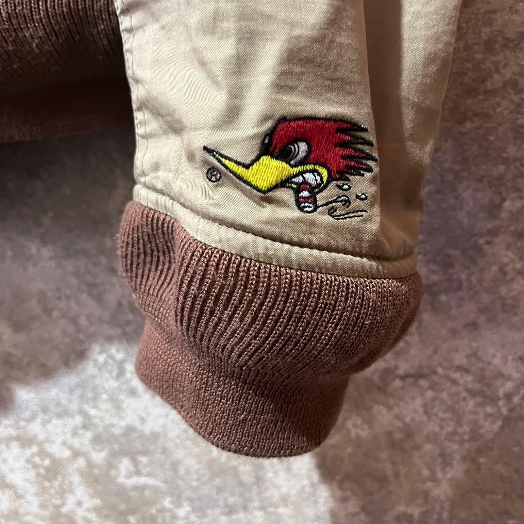 CLAY SMITH CAMS Patch Flight Jacket Beige LLW Siz… - image 7