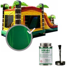 Inflatable Bounce House Vinyl Repair Patch Kit 12x60 in HH66 Cement Adhesive 4oz