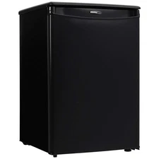 DANBY DAR026A1BDD Refrigerator,2.6 cu ft,Black 10N668