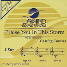 Praise You In This Storm [accompaniment/performance Track] - CD - Single