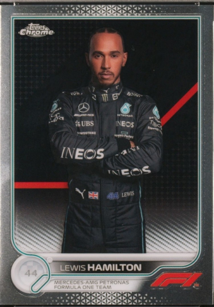 2022 Topps Chrome Formula 1 - Lewis Hamilton #CAC-LH for sale | eBay