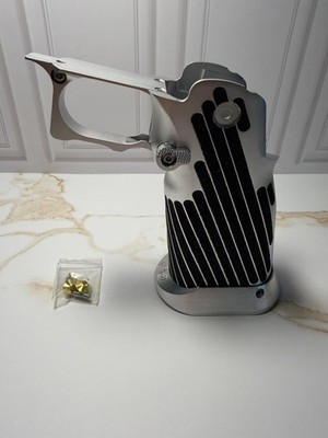 CNC ALUMINUM ( INFINITY GRIP TAPE STYLE ) GRIP FOR MARUI HI-CAPA GBB
