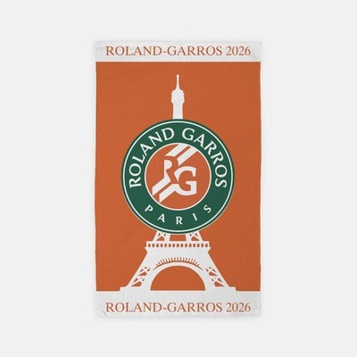 2026 French Open Roland Garros Hand Towel 15'' x 25''