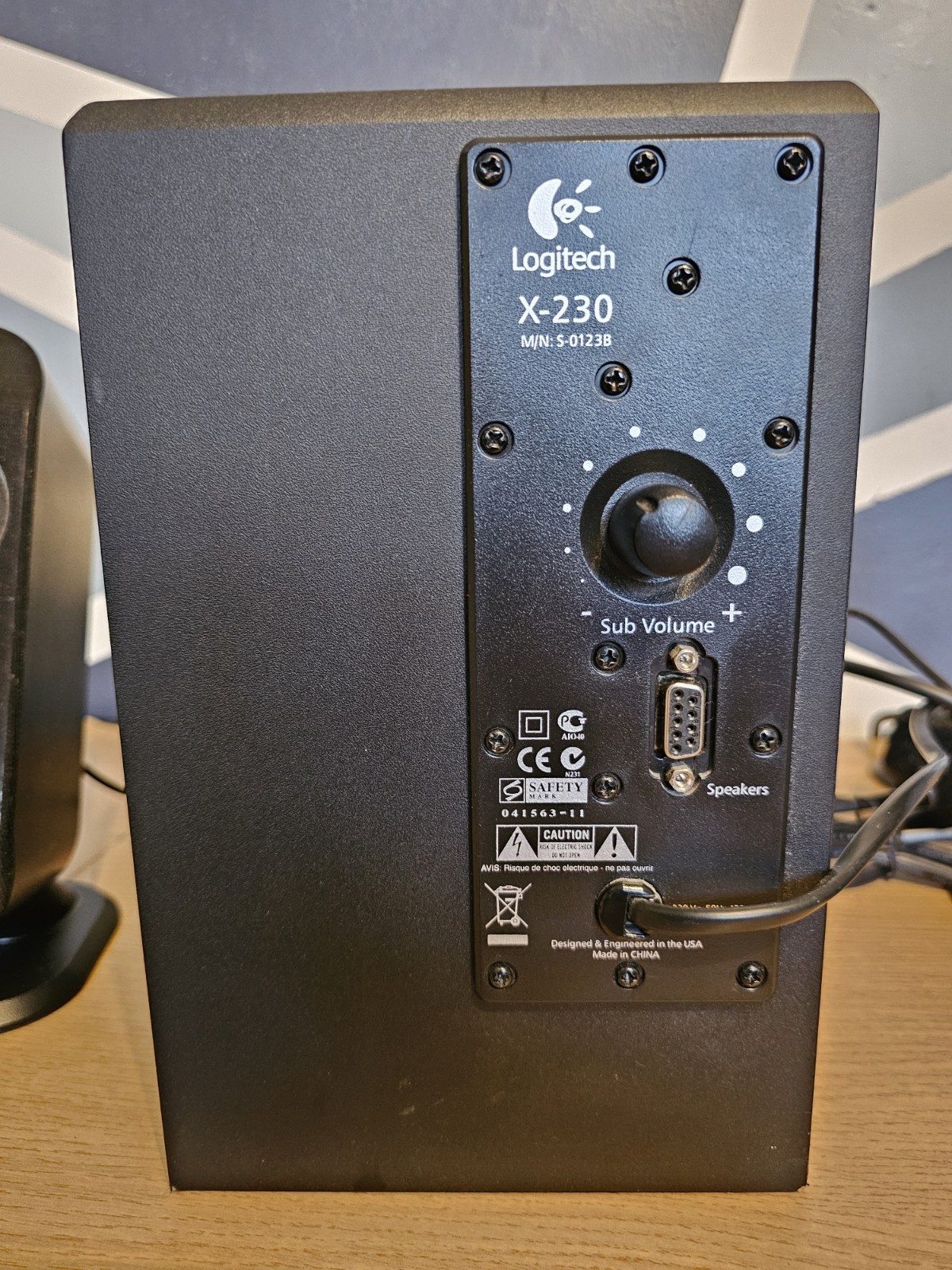 Logitech X-230 2.1 Surround Sound Gaming/PC Speaker System. image 4