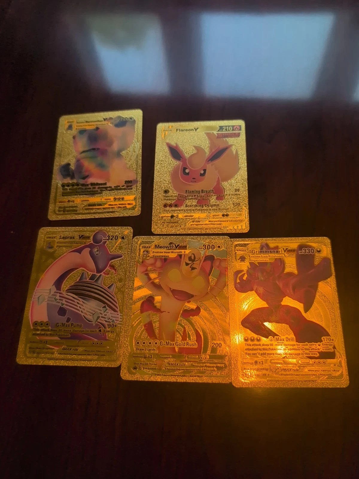 Pokemon TCG V Deck Assorted Cards
