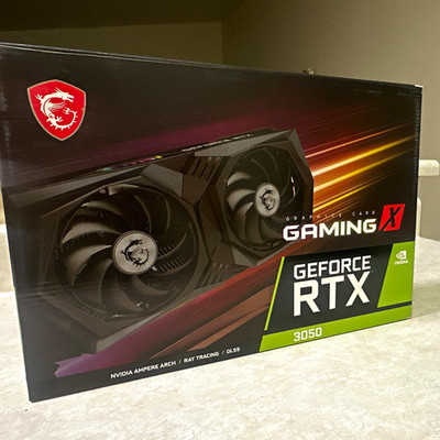 MSI GeForce RTX 3050 GAMING X 8G