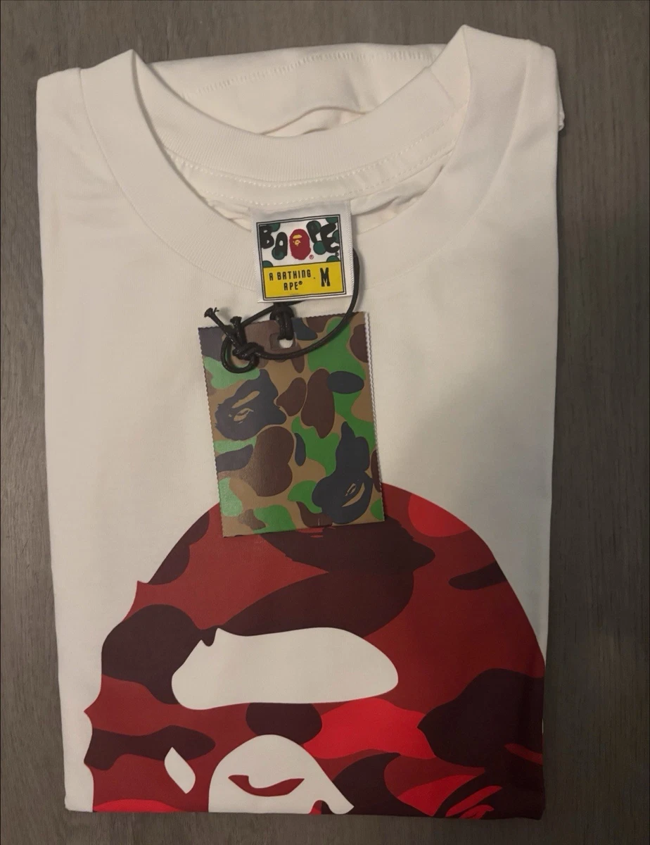 A Bathing Ape Red T-Shirts for Men for sale | eBay