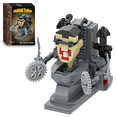 Skibidi Toilet Man Building Blocks 263 PCS