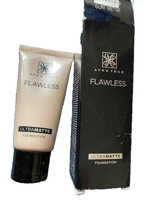 Avon True Color Flawless Ultramatt Foundation 24 Stunden - 30ml - SONNENBEIGE