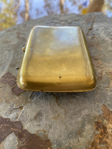 Vintage Messing Japanischer Drache mit Perle Zigarettenetui Unglaubliches Design - Bild 10 von 21