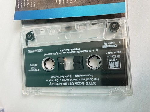 Cassette Tape Lot 7 STYX Paradise Cornerstone Illusion Crystal Eight Kilroy Edge - Picture 17 of 21
