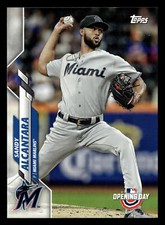 Sandy Alcantara 2020 Topps Opening Day #49 Miami Marlins Buy10get5FREE