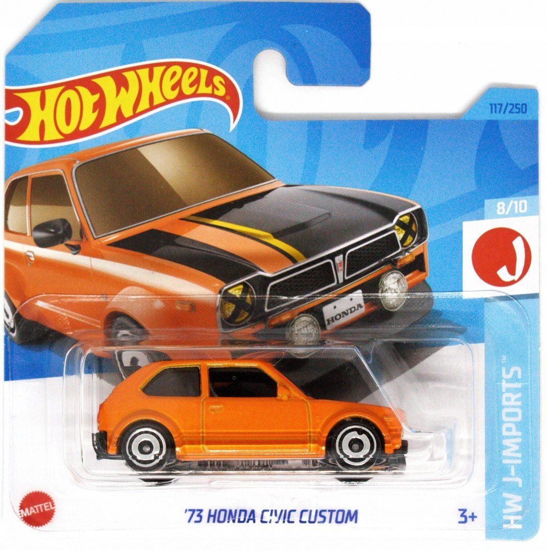 Hot Wheels HW J-Imports 8/10 - '73 Honda Civic Custom Car