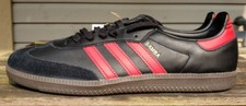 New Adidas Samba Manchester United Leather Soccer Shoes HQ7030 Size 12.5