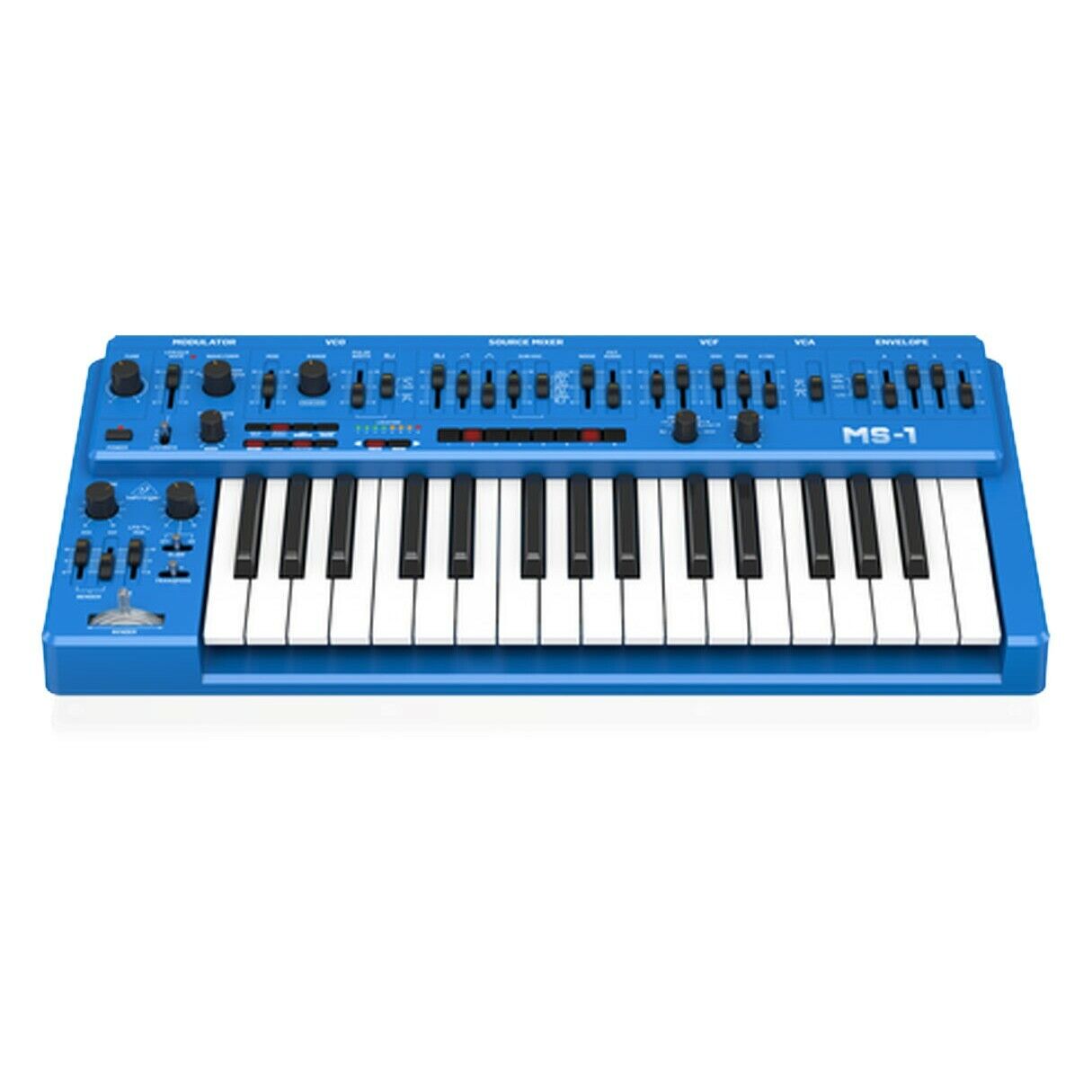 Behringer MS-1-BU 32-Key keyboard Analog Mono Synth MS 101 w/Arpeg Blue  //ARMENS