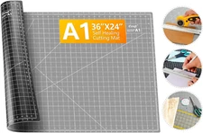 Ecraft Large Self Healing Cutting Mat: 24" X 36" Double Sided 5-Ply Hobby Mat, A