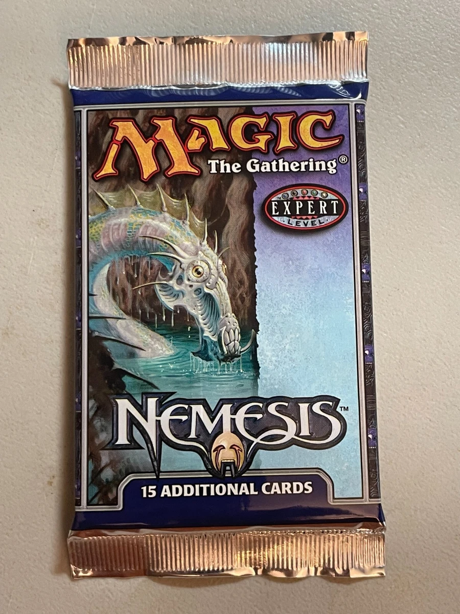 Magic: The Gathering Nemesis Sealed Collectible Card Game Packs in