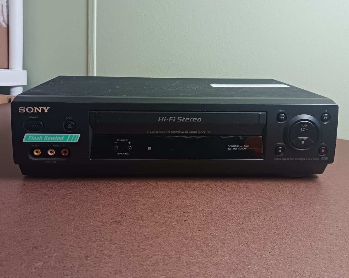 Sony SLV-N500 4 Head VCR VHS FOR PARTS | eBay