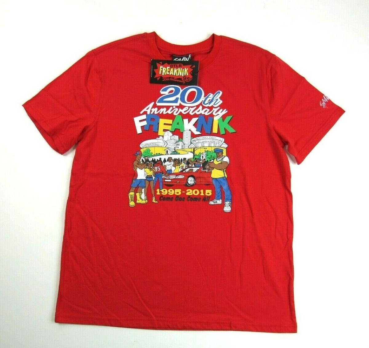 FREAKNIK 95' 20th Anniversary Premium T-Shirt Red by SMW (Sex