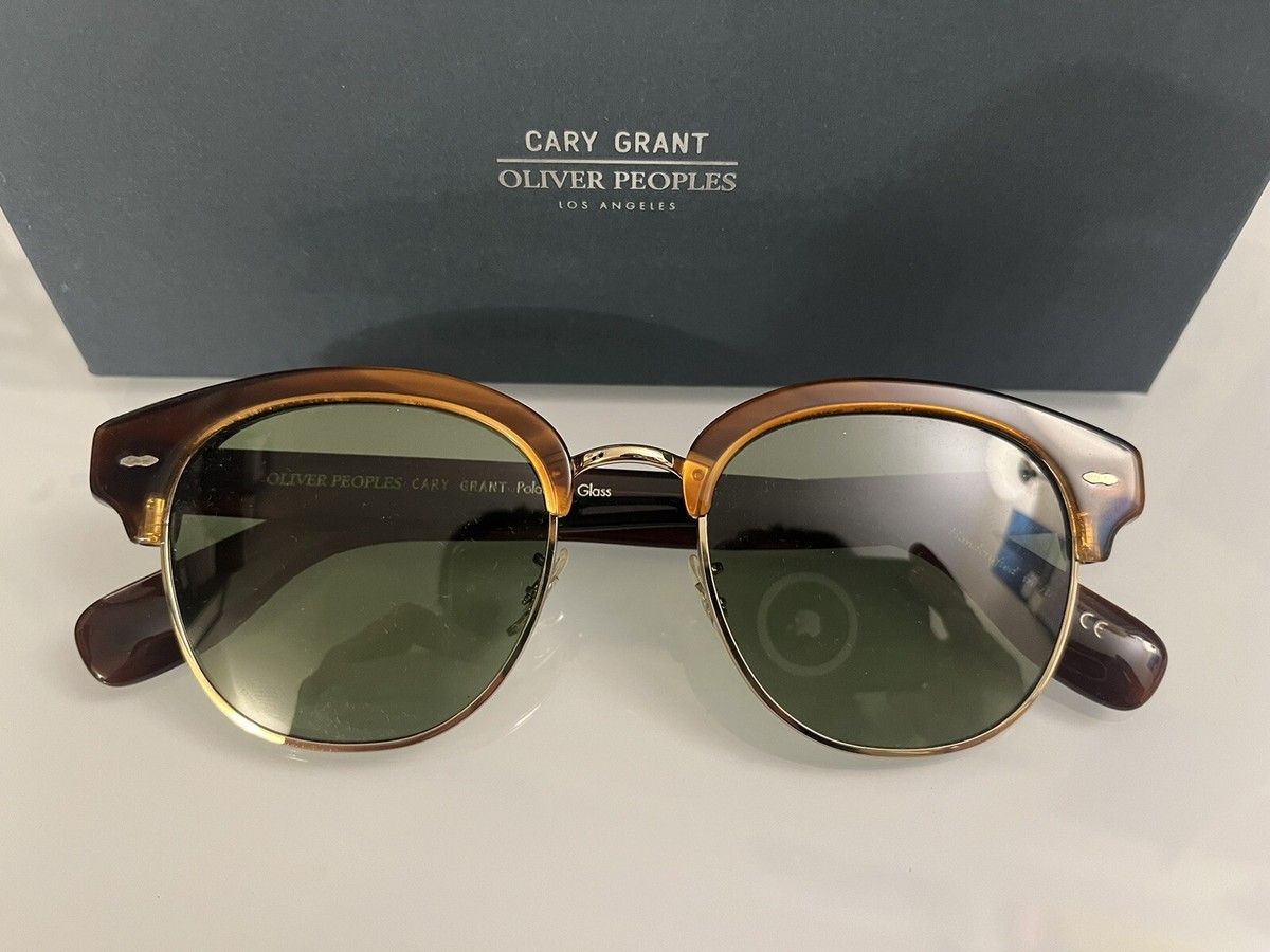 OLIVER PEOPLES CARY GRANT 2 POLAR 52mm SUN in Grant Tort/G-15 Rare