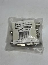 Emerson BNC Easy Twist-On RG59, RG62 Connector CCTV Coax Security Camera 10-Pk