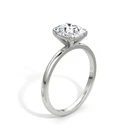 Diamond Engagement Ring VS1 F Cushion 3 Ctw Lab Created IGI Certified Special