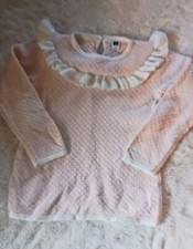 janie and jack girls 5 Light Pink Sweater