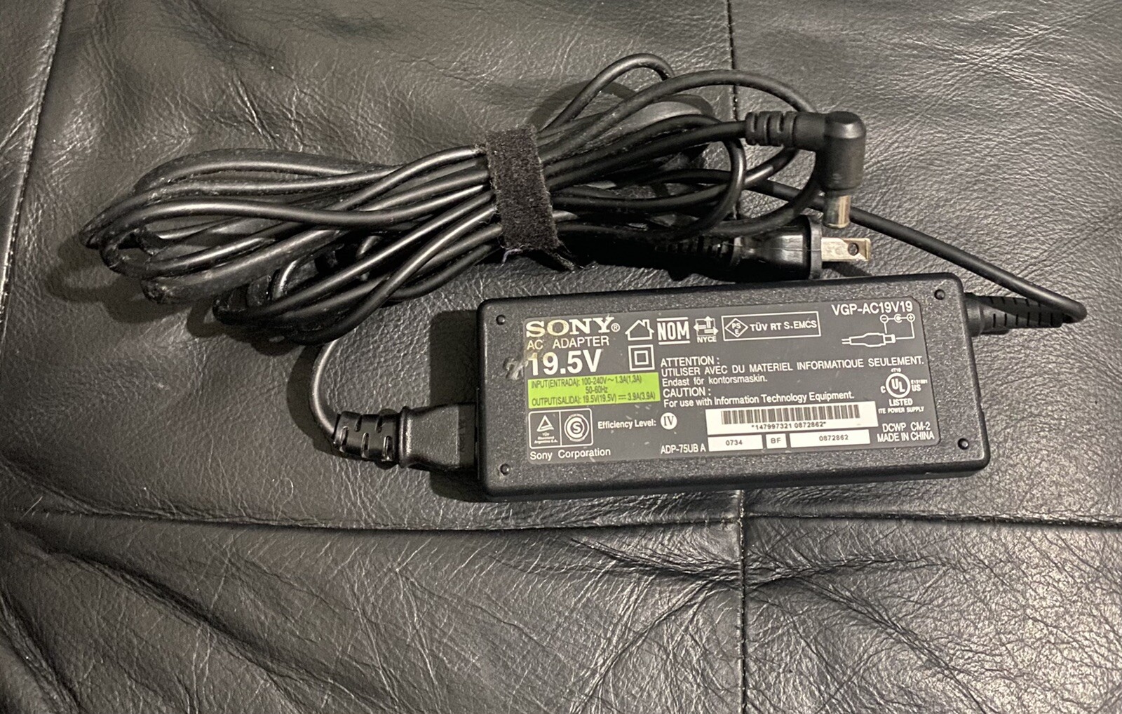 Genuine 19.5V 3.3A For Sony Vaio ADP65UH T / A V85 R33030 AC Adapter Charger eBay