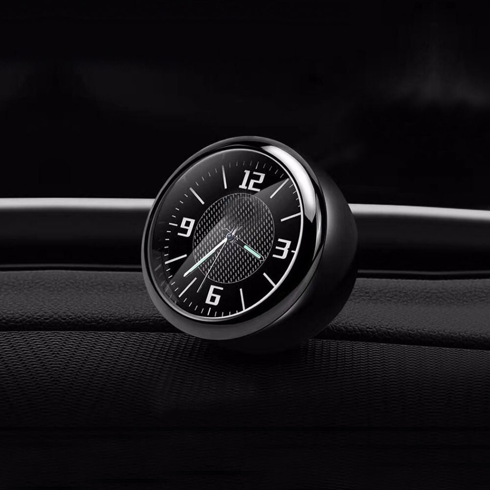 Luminous Car Dashboard Clock with Air Vent Mount Auto Accessory  